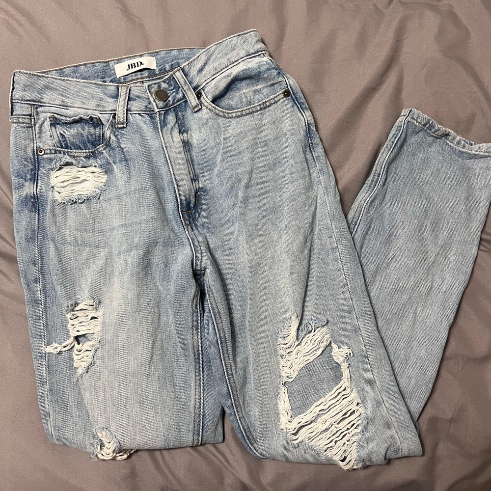 JBD Just Black Denim ripped jeans
